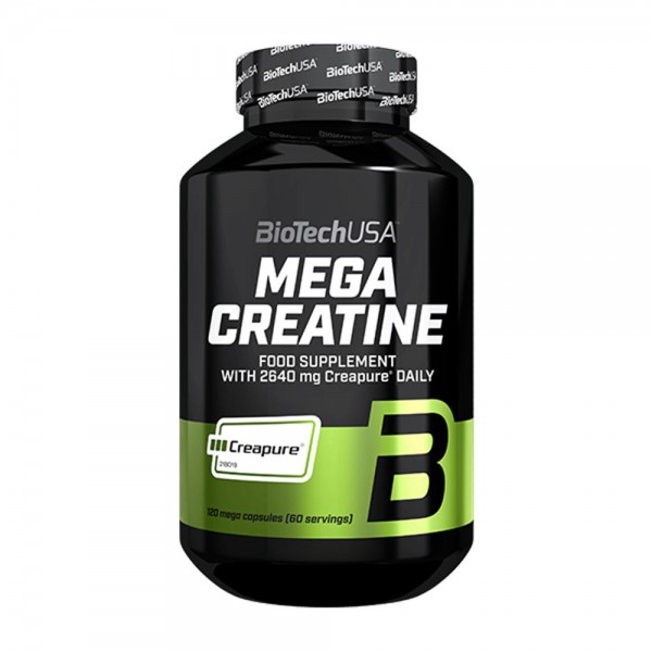 Biotech USA Mega Creatine 120 κάψουλες