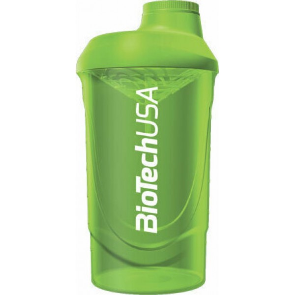 BioTech USA Wave Shaker 600ml Green