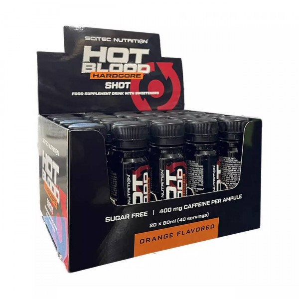 Scitec Nutrition Hot blood Hardcore Shot (20 x 60 ...