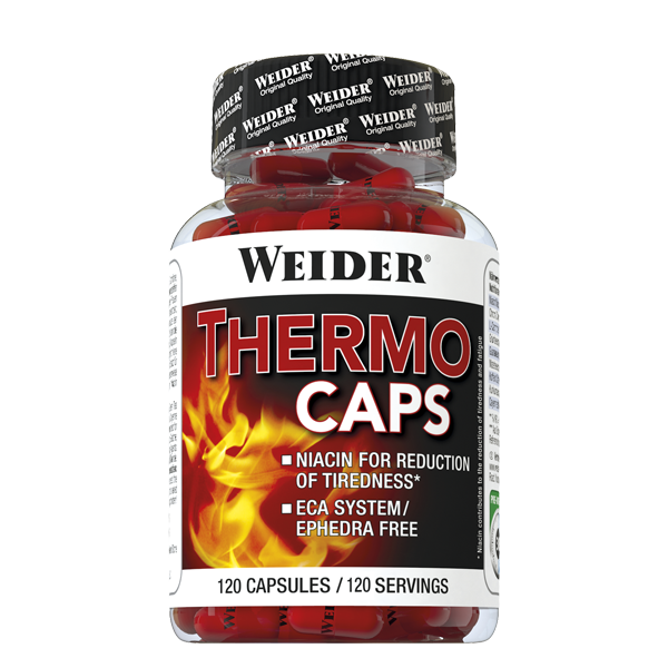 WEIDER THERMO CAPS 120caps