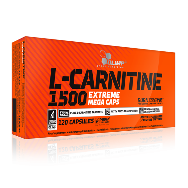 Olimp L-Carnitine 1500 Extreme Mega Caps 120 Caps