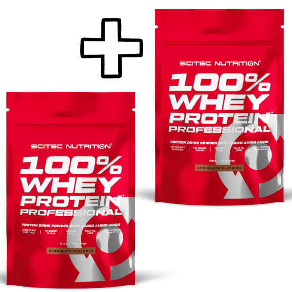 2x Scitec Nutrition 100% Whey Protein Professional...