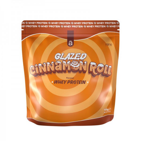 Nano Supps Whey Protein 1kg Glazed Cinnamon Roll