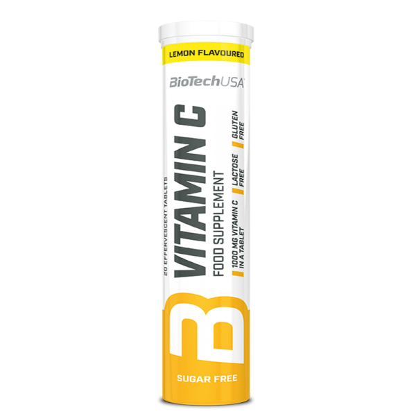 BioTech USA Vitamin C Effervescent 20 Tabs